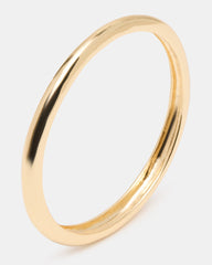 SKINNY BANGLE BAND BRACELET GOLD