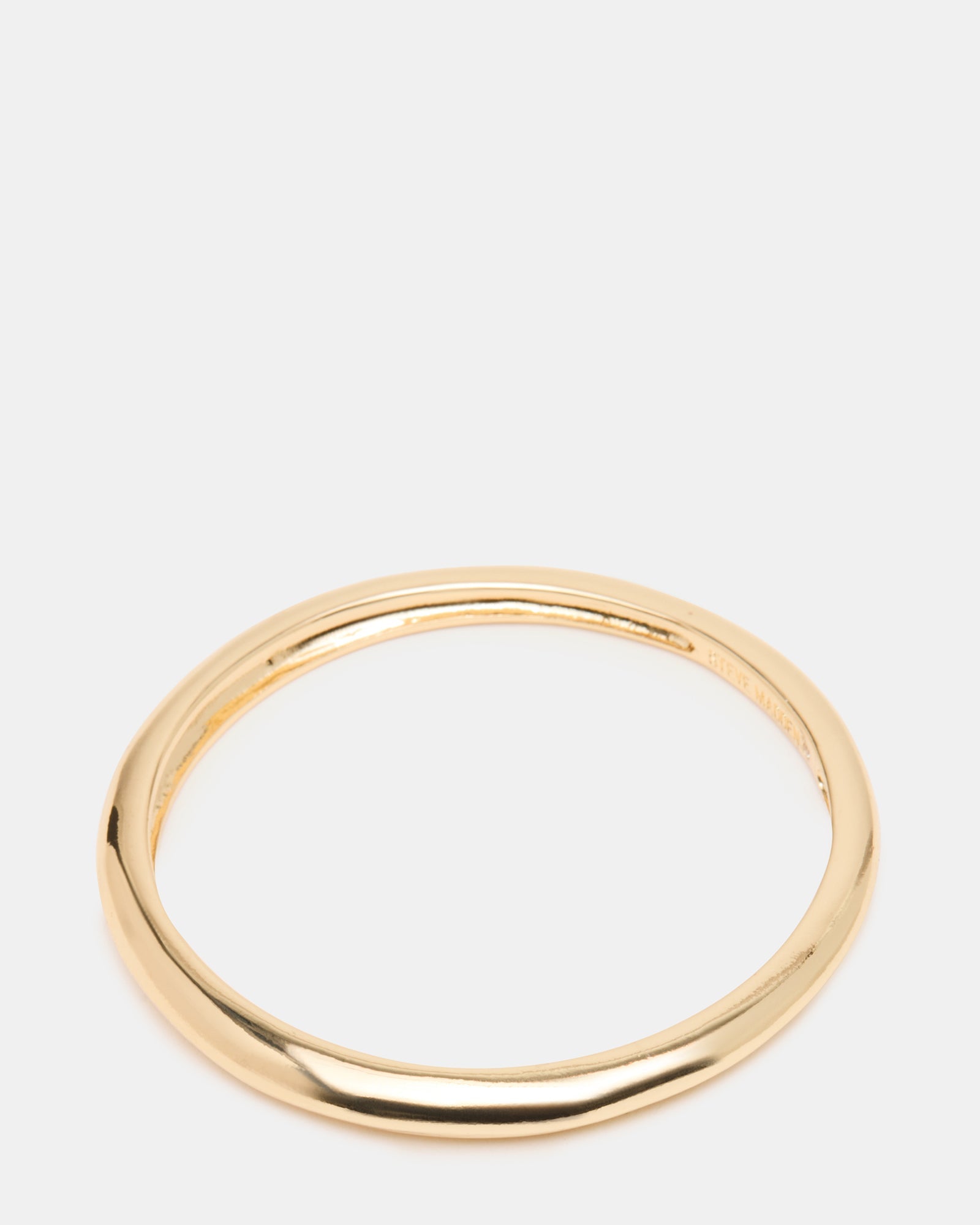 SKINNY BANGLE BAND BRACELET GOLD