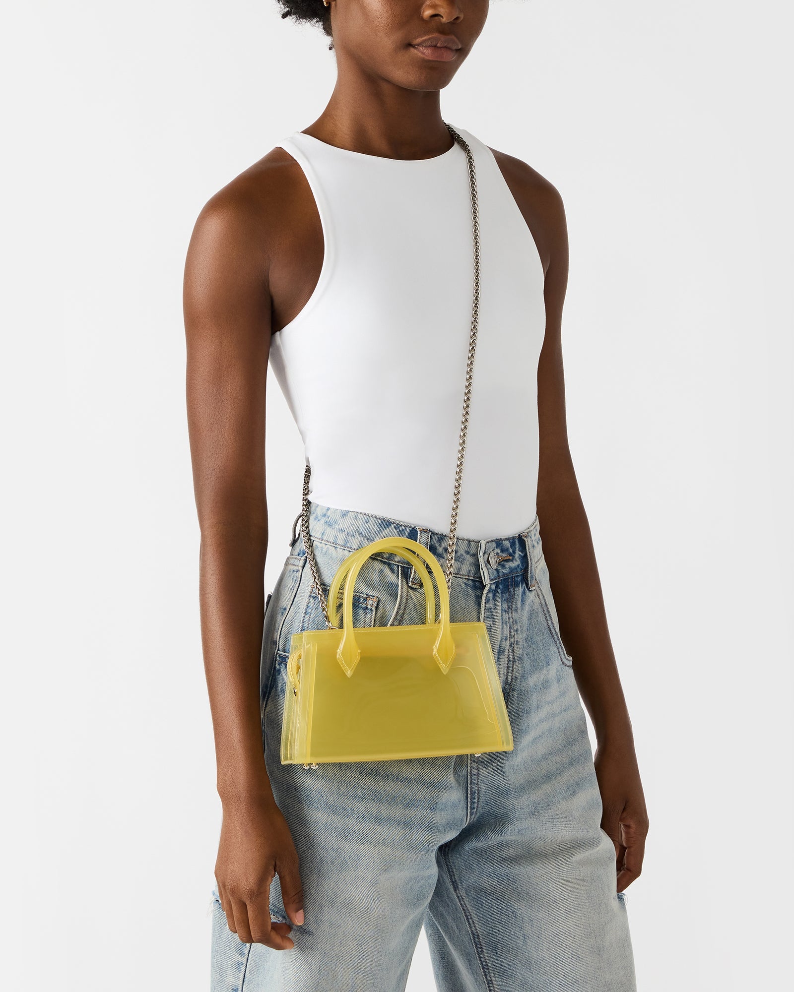 PEACH JELLY BAG YELLOW