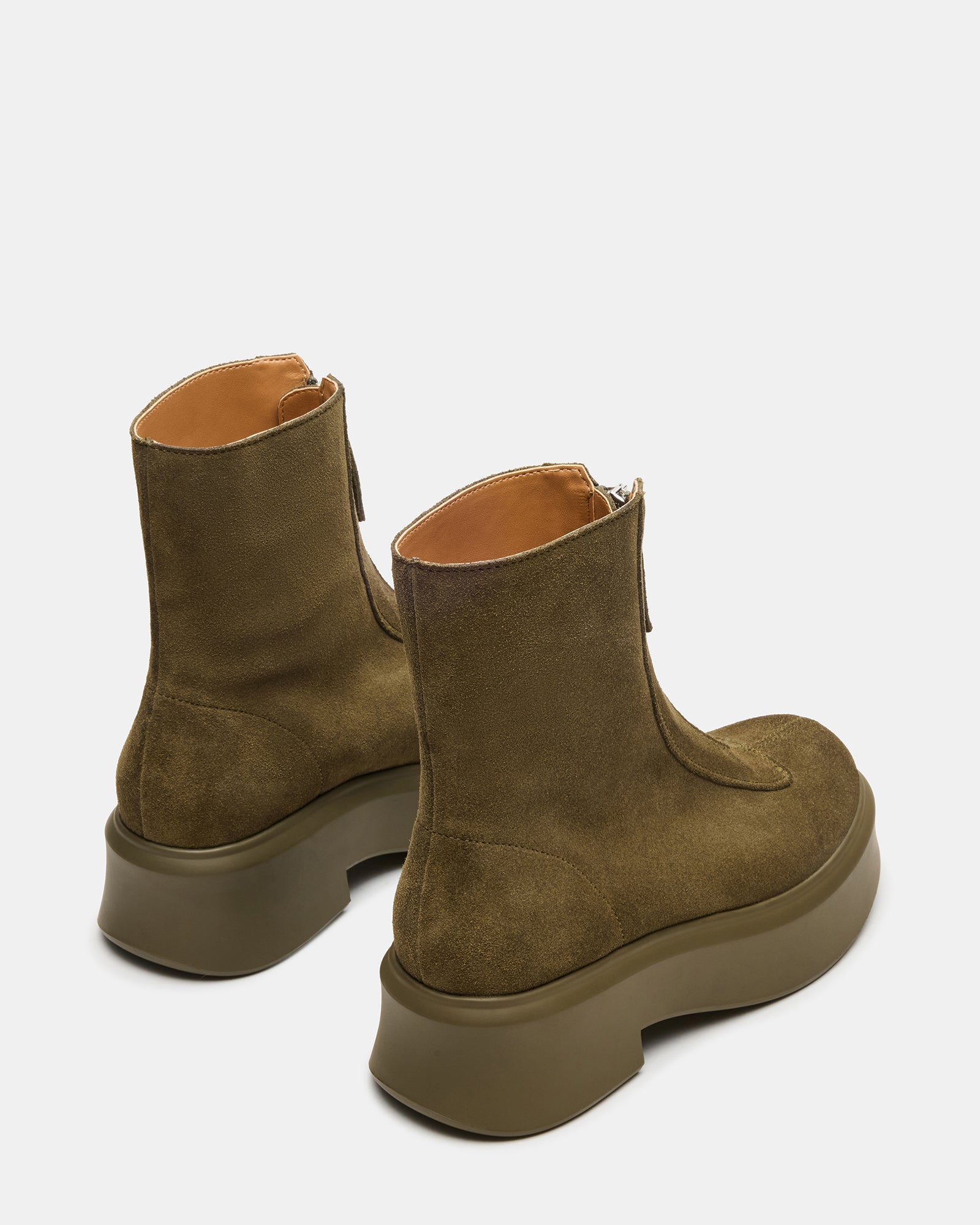 JONES OLIVE SUEDE