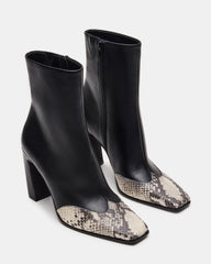 LYLE BLACK LEATHER WITH SNAKE - SM REBOOTED