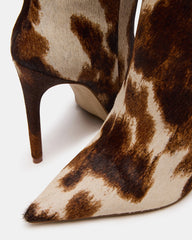 NITRO BROWN COW PRINT WIDE CALF - SM REBOOTED