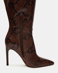 NITRO BROWN SNAKE WIDE CALF - SM REBOOTED