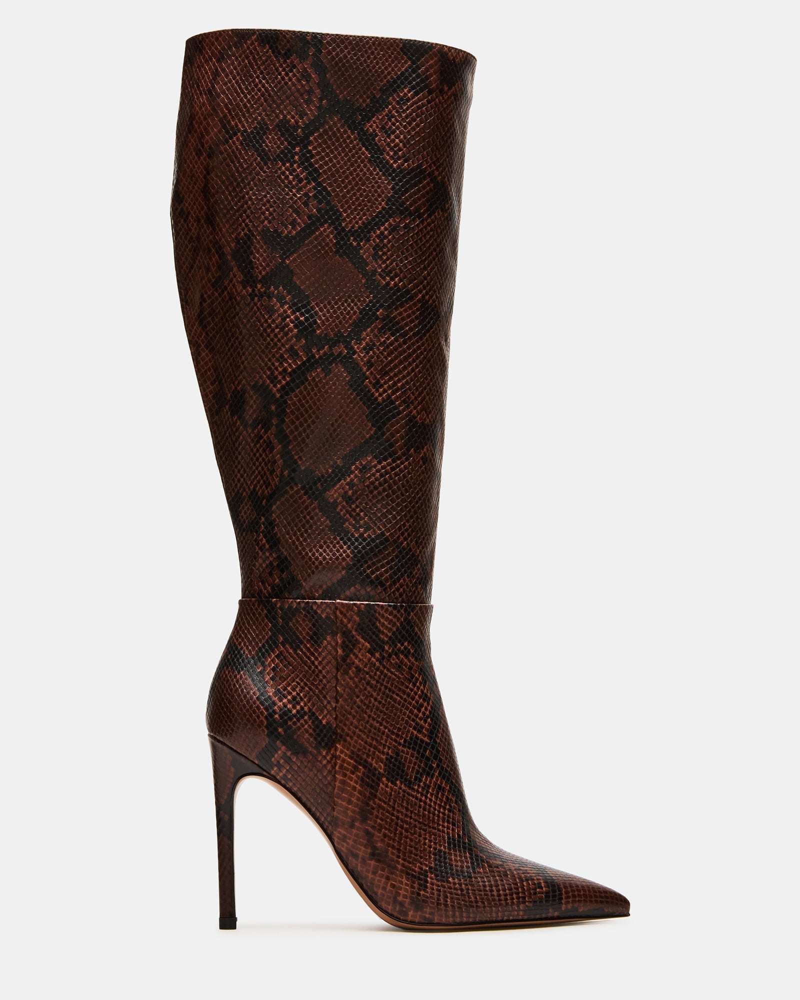 NITRO BROWN SNAKE WIDE CALF - SM REBOOTED